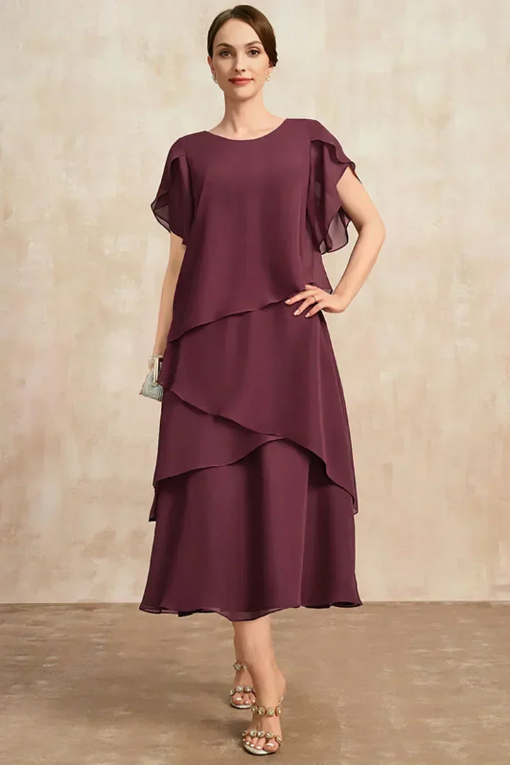 Jean | Women's Classic Chiffon Dress