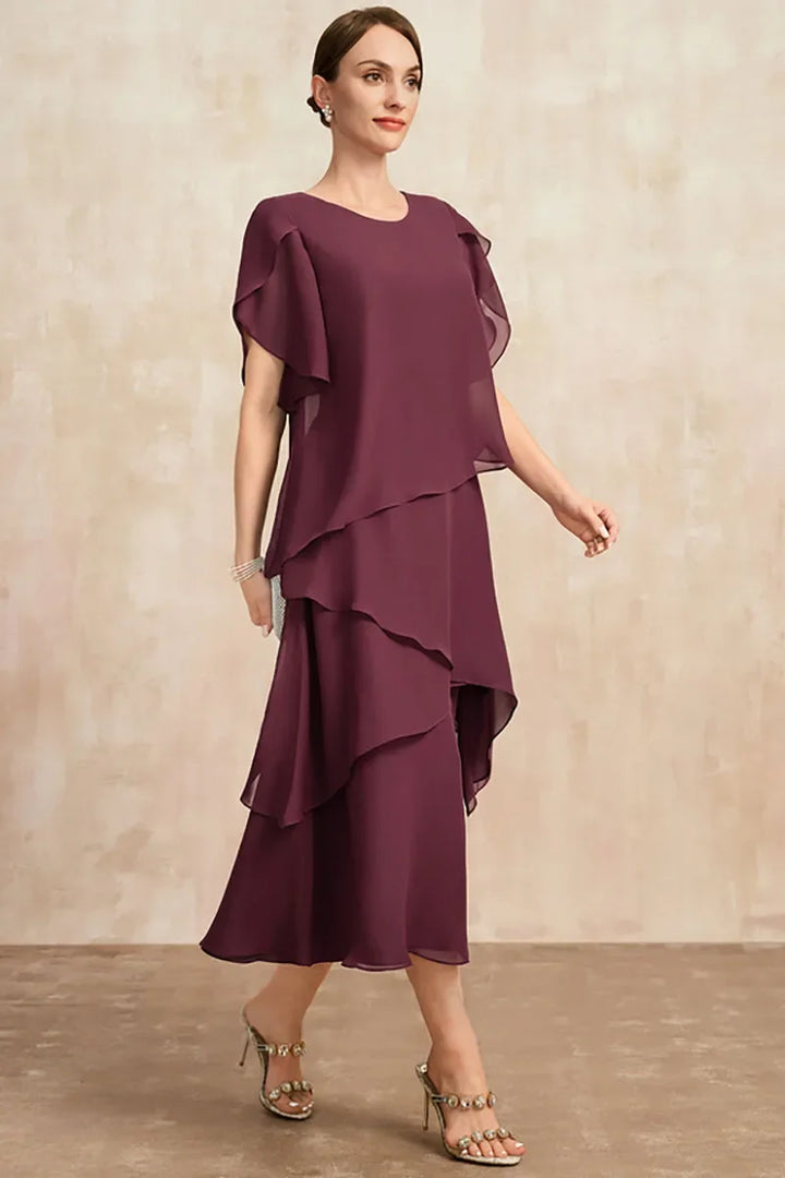 Jean | Women's Classic Chiffon Dress