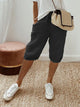 Women's BREATHABLE COTTON-LINEN COMFORT SHORTS
