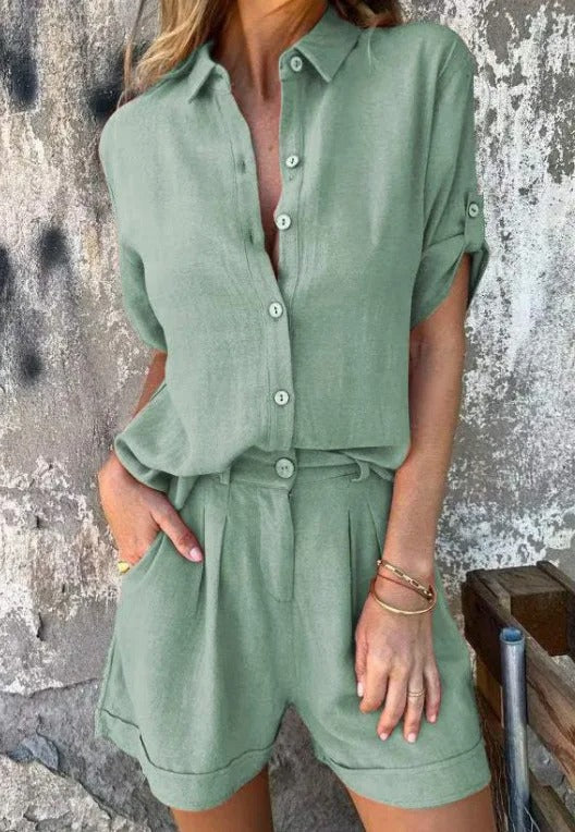 Jamie | Lightweight Shorts and Top Set Suits