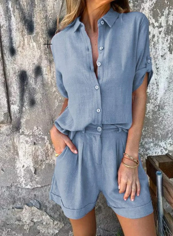 Jamie | Lightweight Shorts and Top Set Suits