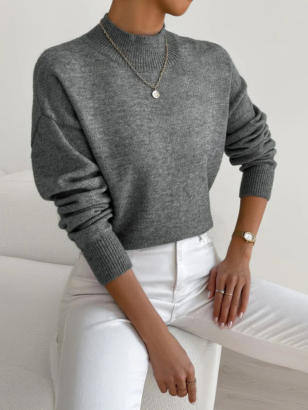 Marilena | Women's Turtleneck Sweater