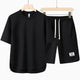 Men's RELAXED T-SHIRT AND DRAWSTRING SHORTS SET
