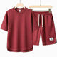 Men's RELAXED T-SHIRT AND DRAWSTRING SHORTS SET