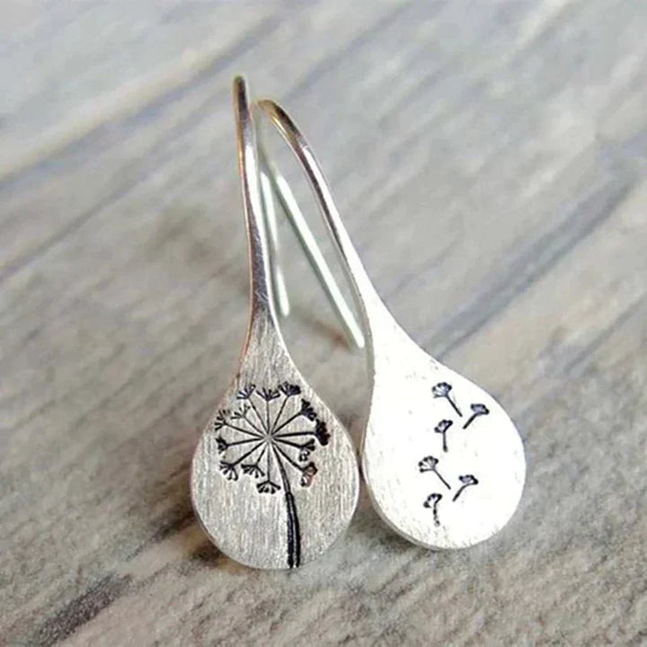 Dandelia | Sterling Silver Dangle Earrings